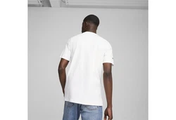 PUMA T-Shirt F1 Logo Graphic T-Shirt Herren Weiß/Creme