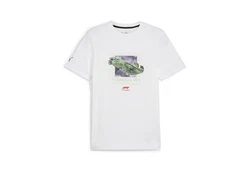 PUMA T-Shirt F1 Logo Graphic T-Shirt Herren Weiß/Creme