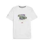 PUMA T-Shirt F1 Logo Graphic T-Shirt Herren Weiß/Creme
