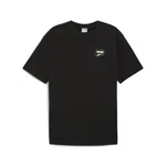 PUMA T-Shirt DOWNTOWN Relaxed Graphic T-Shirt Schwarz