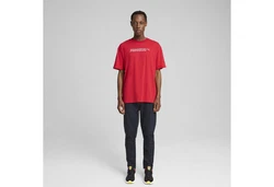 PUMA Scuderia Ferrari Race Statement T-Shirt Herren Rot/Dunkelrot