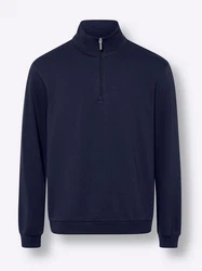 Sieh an! Sweater Sweatshirt Dunkelblau/Blau