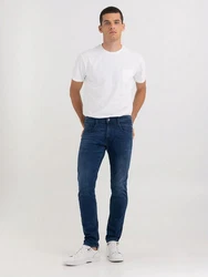Replay Regular-fit Jeans M914.000.41A783 Dunkelblau/Blau