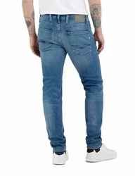 Replay 5-Pocket Regular-fit-Jeans M914.000.103 C35 Blau/Hellblau
