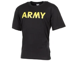 MFH T-Shirt Army schwarz
