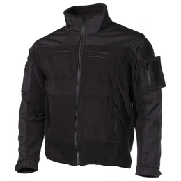 Fleecejacke Combat, mit Rip Stop Besatz Achselbelftung