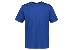 Gant T-Shirt REG TONAL SHIELD T-SHIRT Blau (Rich Blue)