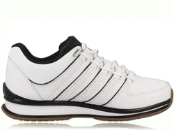 K-Swiss Herren Rinzler Sneaker WEISS/SCHWARZ/GUMMI