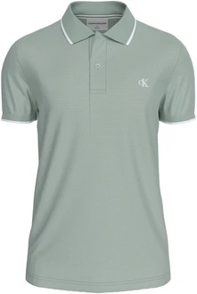 Calvin Klein Jeans Poloshirt TIPPING SLIM POLO mit Logomarkenlabel Calvin Klein Jeans Poloshirt TIPPING SLIM POLO mit Logomarkenlabel