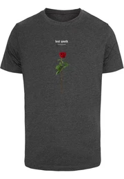 Kurzarmshirt Herren Lost Youth Rose Tee (1-tlg)