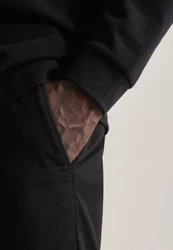 seidensticker Chinohose Schwarze Rose Schwarz