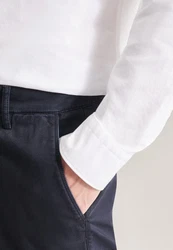 seidensticker Chinohose Schwarze Rose Schwarz