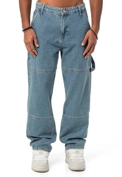 RedBridge Jeans Red Bridge Herren Baggy Jeans Hose 5-Pocket-Style Rot