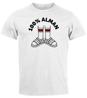 MoonWorks Print-Shirt Herren T-Shirt 100 Prozent Alman Meme Witz Deutscher Deutschland Grau/Braun/Weiß/Schwarz/Hellblau/Rot MoonWorks Print-Shirt Herren T-Shirt 100 Prozent Alman Meme Witz Deutscher Deutschland Grau/Braun/Weiß/Schwarz/Hellblau/Rot