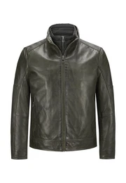 Lederjacke MSBender mit Ziernhten