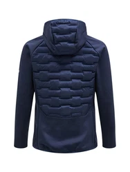 Peak Performance Argon Hybrid Hood Kurzjacke (1-St) Dunkelblau/Blau