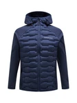 Peak Performance Argon Hybrid Hood Kurzjacke (1-St) Dunkelblau/Blau