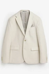 Next Baukastensakko Slim Fit Anzugsakko Khaki/Beige