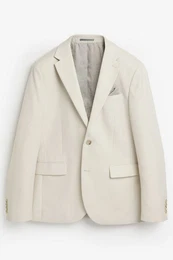 Baukastensakko Schlichtes Slim Fit Anzugsakko (1-tlg)