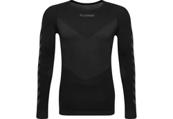 hummel Langarmshirt FUNKTIONSUNTERHEMD HUMMEL FIRST SEAMLESS JERSEY L/S Schwarz