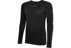 hummel Langarmshirt FUNKTIONSUNTERHEMD HUMMEL FIRST SEAMLESS JERSEY L/S Schwarz