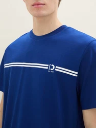 TOM TAILOR Denim T-Shirt mit Logo Print 