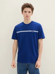 TOM TAILOR Denim T-Shirt mit Logo Print 