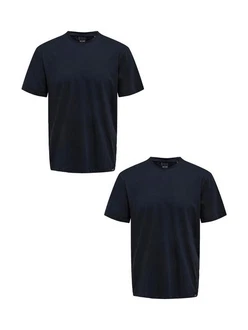ONLY & SONS T-Shirt 2er-Set Rundhals Kurzarm (1-tlg) [7642]