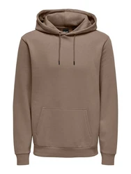 ONLY & SONS Sweatshirt Hoodie ONSCERES (5425) Braun (5425)