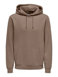 ONLY & SONS Sweatshirt Hoodie ONSCERES (5425) Braun (5425)