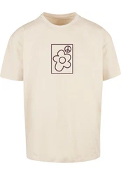 Upscale by Mister Tee More Peace Oversize Tee Beige/Khaki/Weiß/Braun