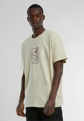 Upscale by Mister Tee More Peace Oversize Tee Beige/Khaki/Weiß/Braun