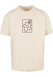 Upscale by Mister Tee More Peace Oversize Tee Beige/Khaki/Weiß/Braun