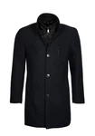 Roy Robson Kurzmantel Urban Coat Herren Mantel POP Schwarz/Dunkelblau/Hellblau