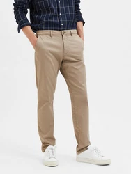 SELECTED HOMME Chinohose SLHNew Miles Khaki/Beige