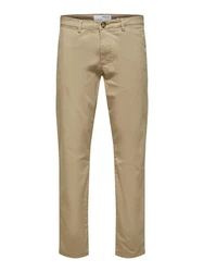 SELECTED HOMME Chinohose SLHNew Miles Khaki/Beige