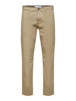 SELECTED HOMME Chinohose SLHNew Miles Khaki/Beige