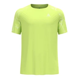 Laufshirt Essentials Laufshirt mit Print mit Musterung auf den rmeln