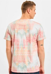 Just Rhyse T-Shirt Pocosol Mischfarben/Rosa/Hellblau/Orange