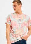 Just Rhyse T-Shirt Pocosol Mischfarben/Rosa/Hellblau/Orange