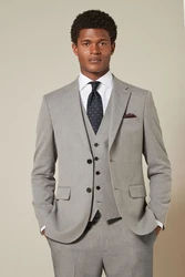 Next Baukastensakko Slim Fit Anzugsakko Grau/Hellgrau/Khaki/Beige/Braun