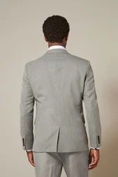 Next Baukastensakko Slim Fit Anzugsakko Grau/Hellgrau/Khaki/Beige/Braun