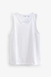 Tanktop Regular Fit Trgertop aus schwerem Stoff (1-tlg)