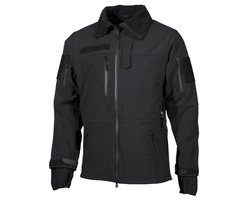 MFH Softshelljacke Professional High Defence Grau/Dunkelblau/Schwarz/Dunkelgrau
