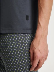 Calida Relax Swiss Edition Short Pyjama Anthrazit