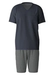 Calida Relax Swiss Edition Short Pyjama Anthrazit