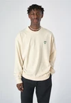 Cleptomanicx Sweater Sketch Gull raw undyed/ecru/beige