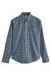 Next Businesshemd Button-Down-Oxford-Hemd Hellblau/Türkis/Blau
