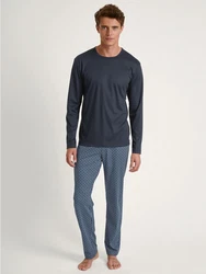 Calida Relax Streamline 2 Long Pyjama Marine