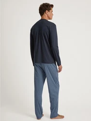 Calida Relax Streamline 2 Long Pyjama Marine